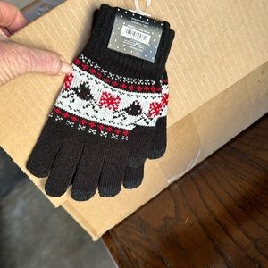 New Avenue 9 texting gloves Black